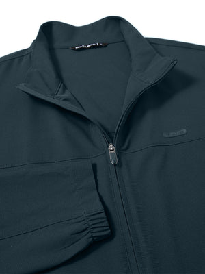 Full Zip Stand Collar Lightweight Windbreaker Jacket