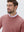 Heather Brushed Rib Knit Crewneck Sweatshirt