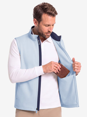 Quick-Drying Jacket Vest with Zipper Pocket