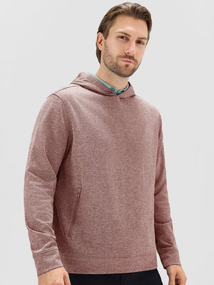 Heather Scuba Hoodies with Zipper Pockets