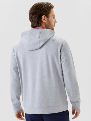 Heather Scuba Hoodies with Zipper Pockets