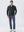 Ribbed Texture Nylon Quarter Zip Pullover