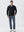 Ribbed Texture Nylon Quarter Zip Pullover